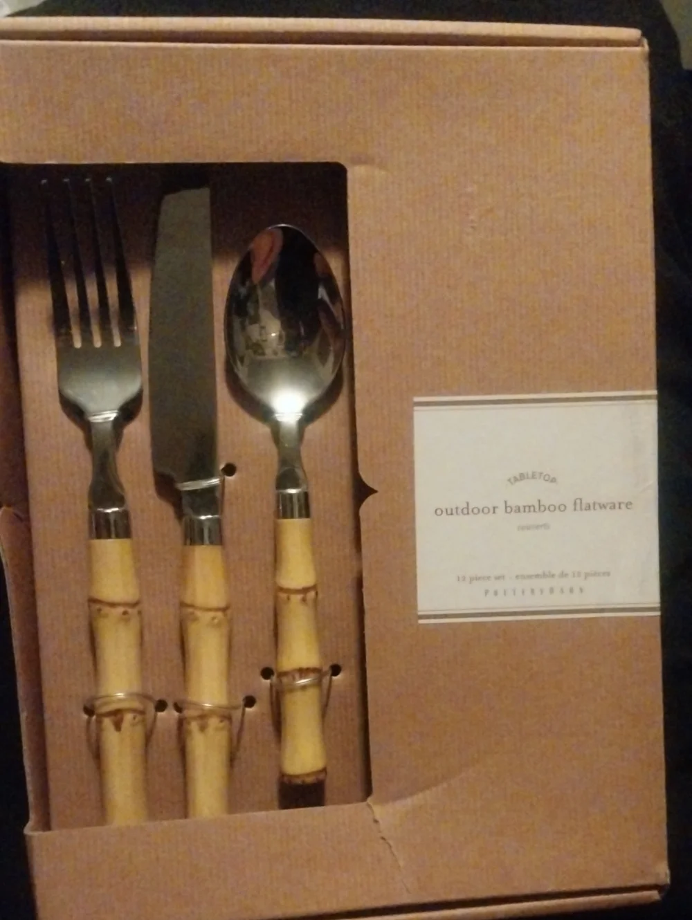 Pottery Barn NIB Flatware Set